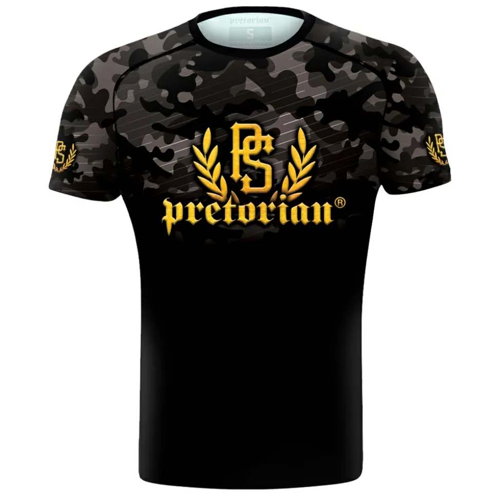 Rashguard dziecięcy short sleeve Pretorian "Camo"