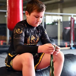 Rashguard dziecięcy short sleeve Pretorian