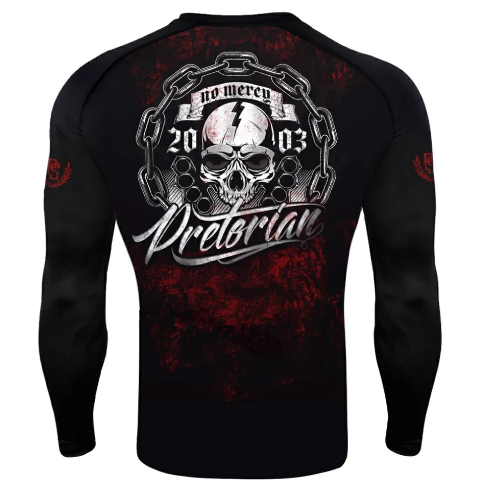 Rashguard longsleeve Pretorian "No Mercy"