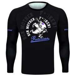 Rashguard longsleeve Pretorian "Run motherf*:)ker!"