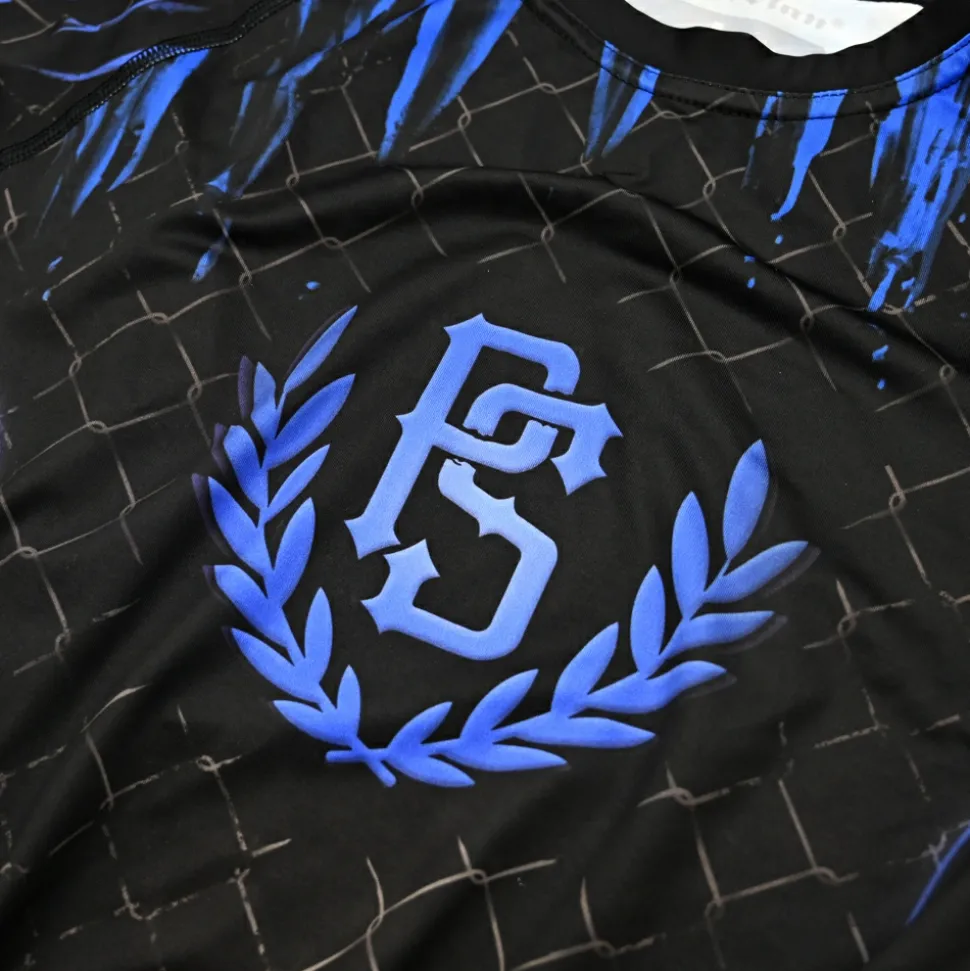 Rashguard longsleeve Pretorian "Blue Splash"