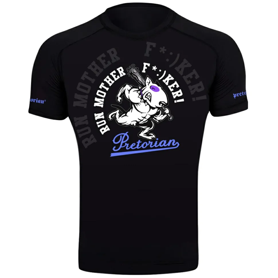 Rashguard short sleeve Pretorian "Run motherf*:)ker!"