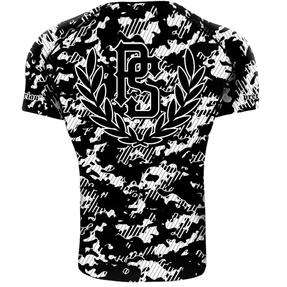 Rashguard short sleeve Pretorian "Urban Camo"