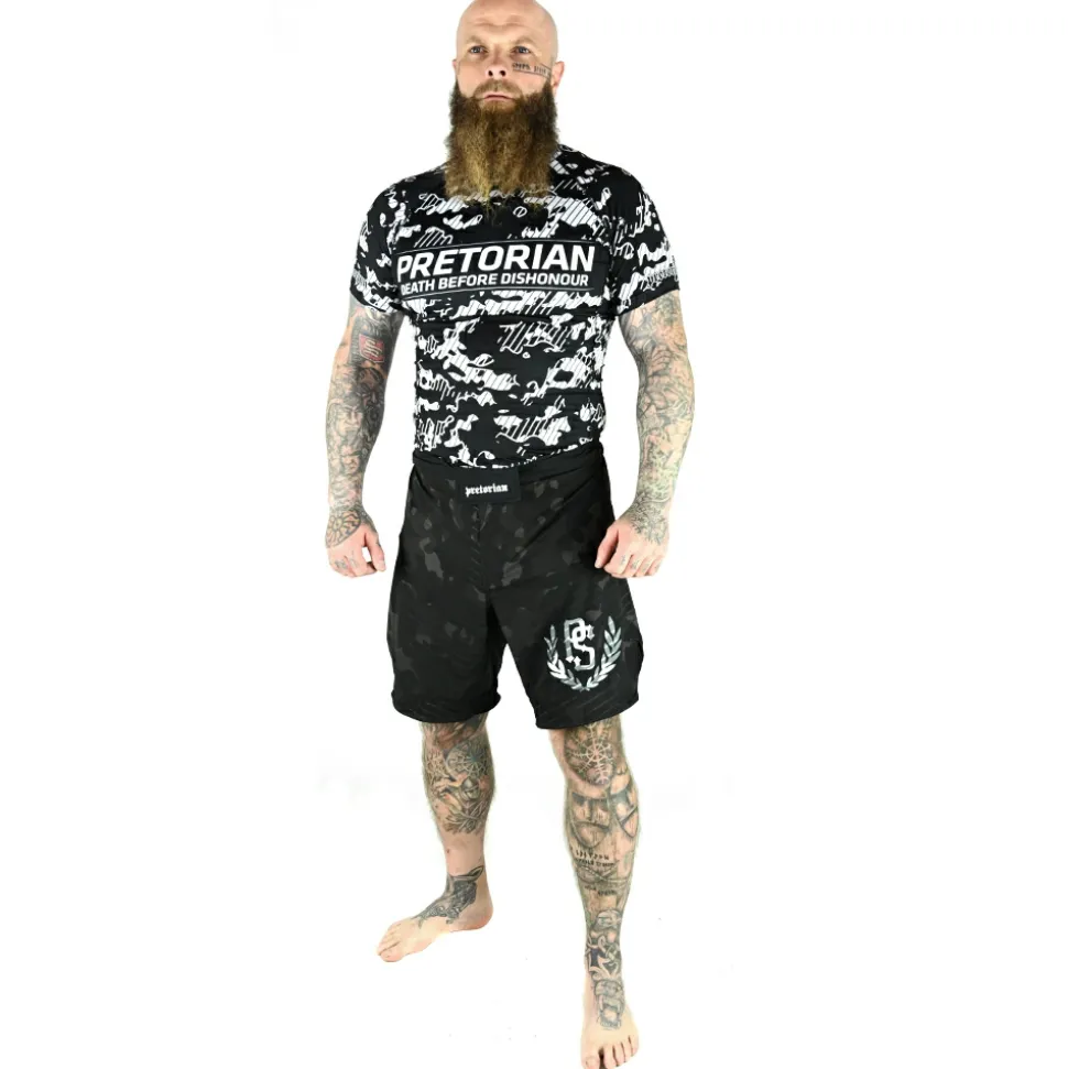 Rashguard short sleeve Pretorian "Urban Camo"