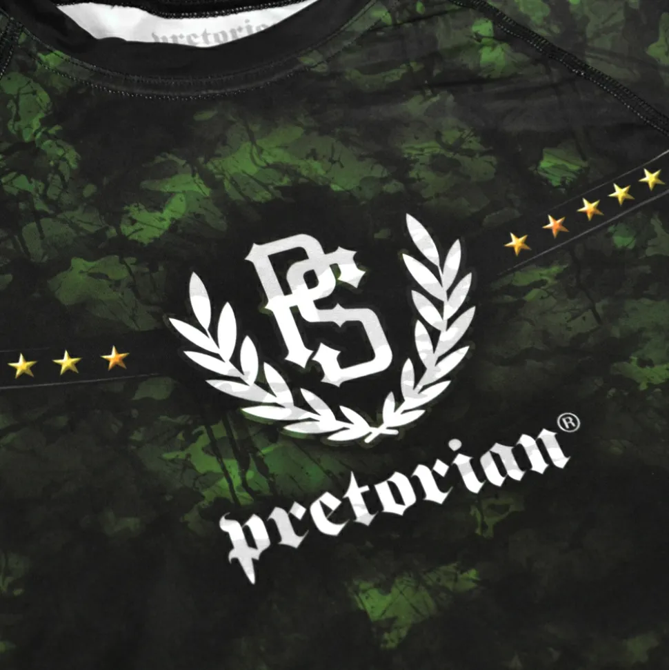 Rashguard short sleeve Pretorian "Fighting Army"