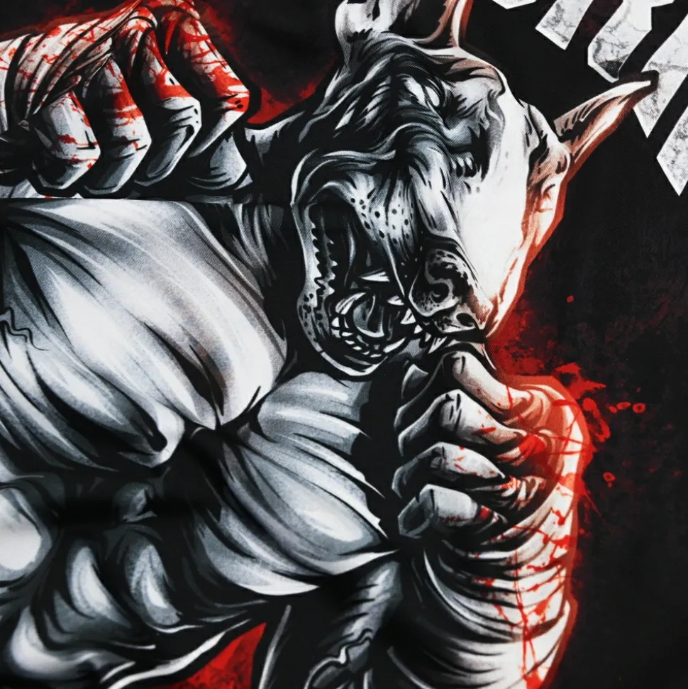 Rashguard short sleeve Pretorian "Knockout Maker"