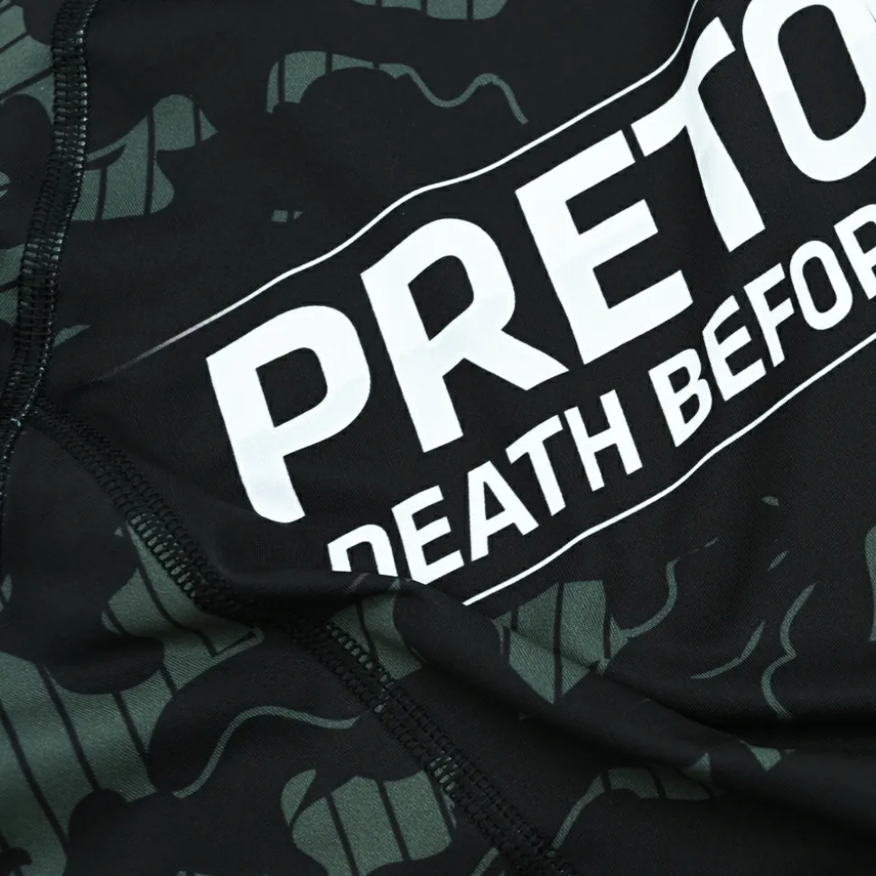 Rashguard short sleeve Pretorian "Khaki Camo"
