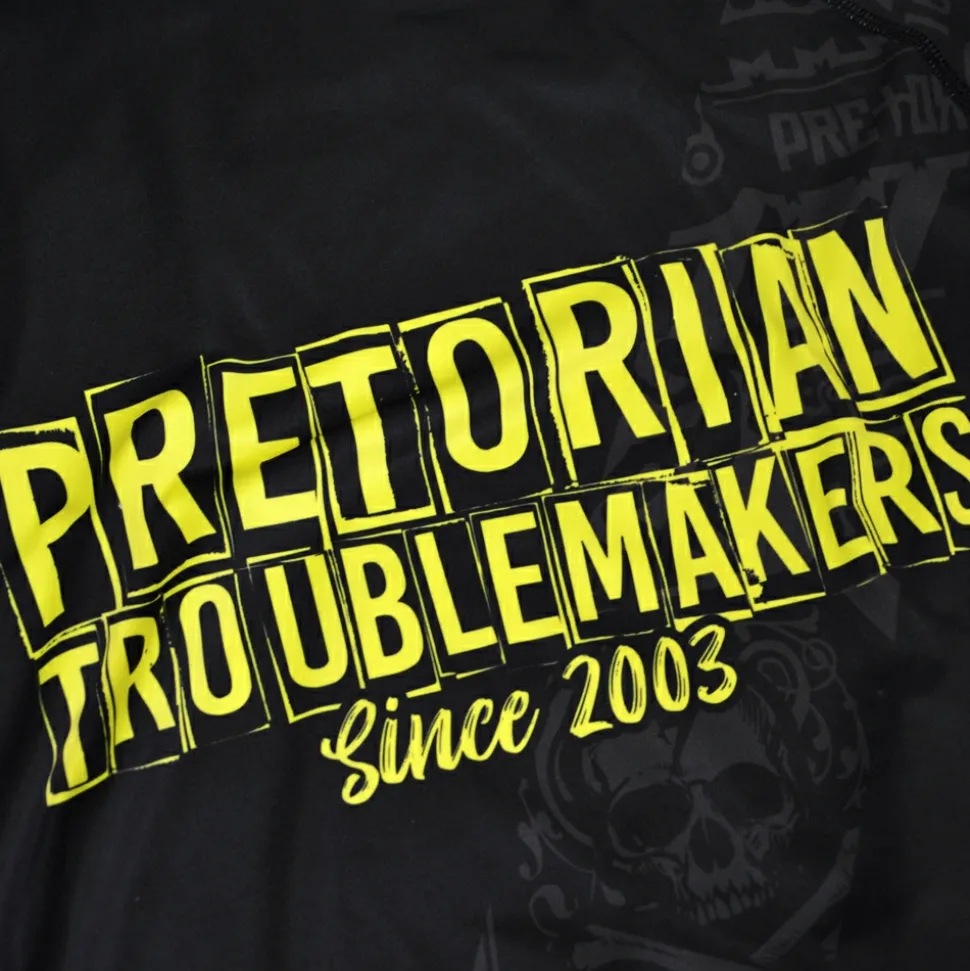 Rashguard short sleeve Pretorian "Troublemakers"