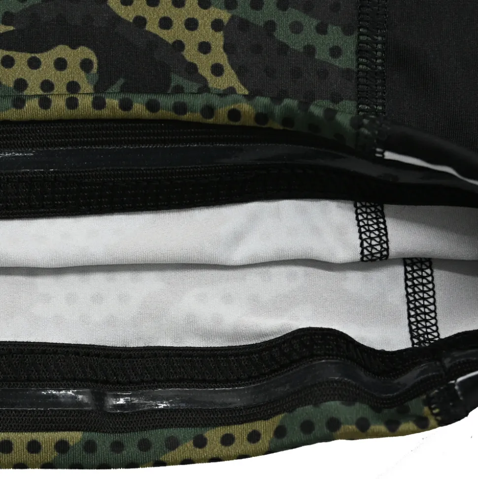 Rashguard short sleeve Pretorian "Woodland Camo"