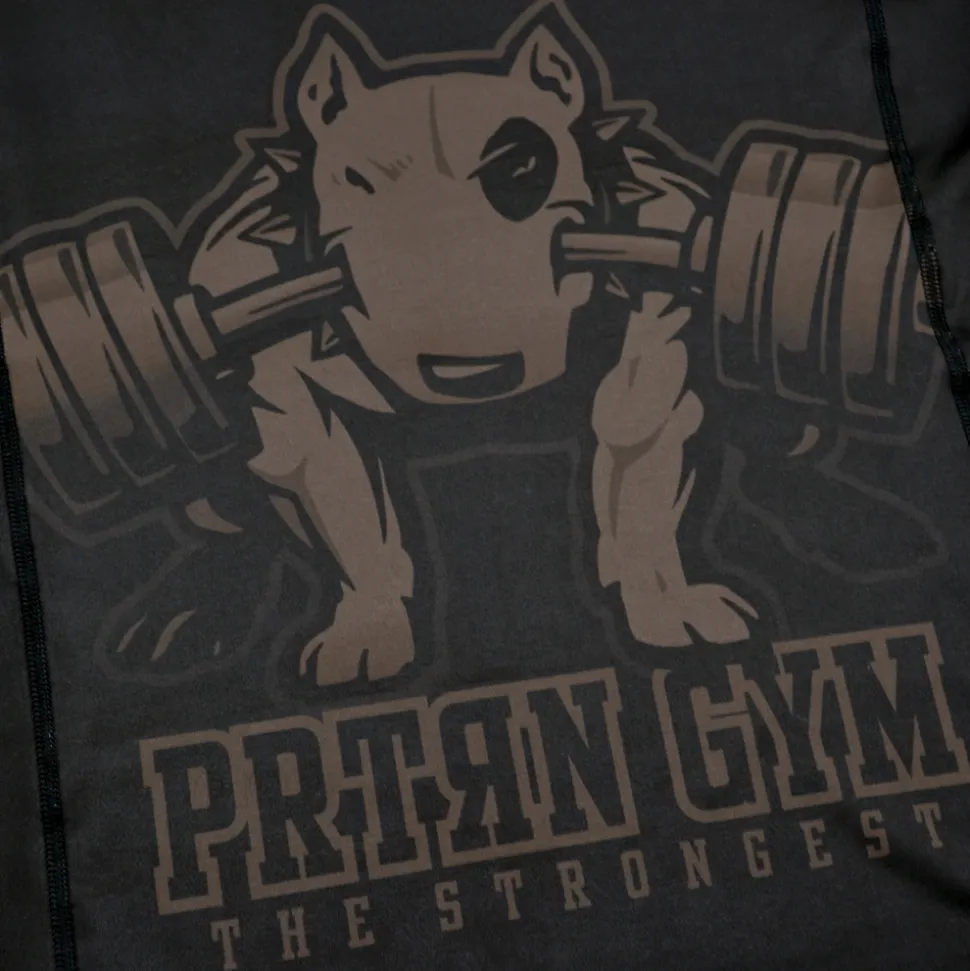 Rashguard short sleeve Pretorian "Strong as a Bull!"