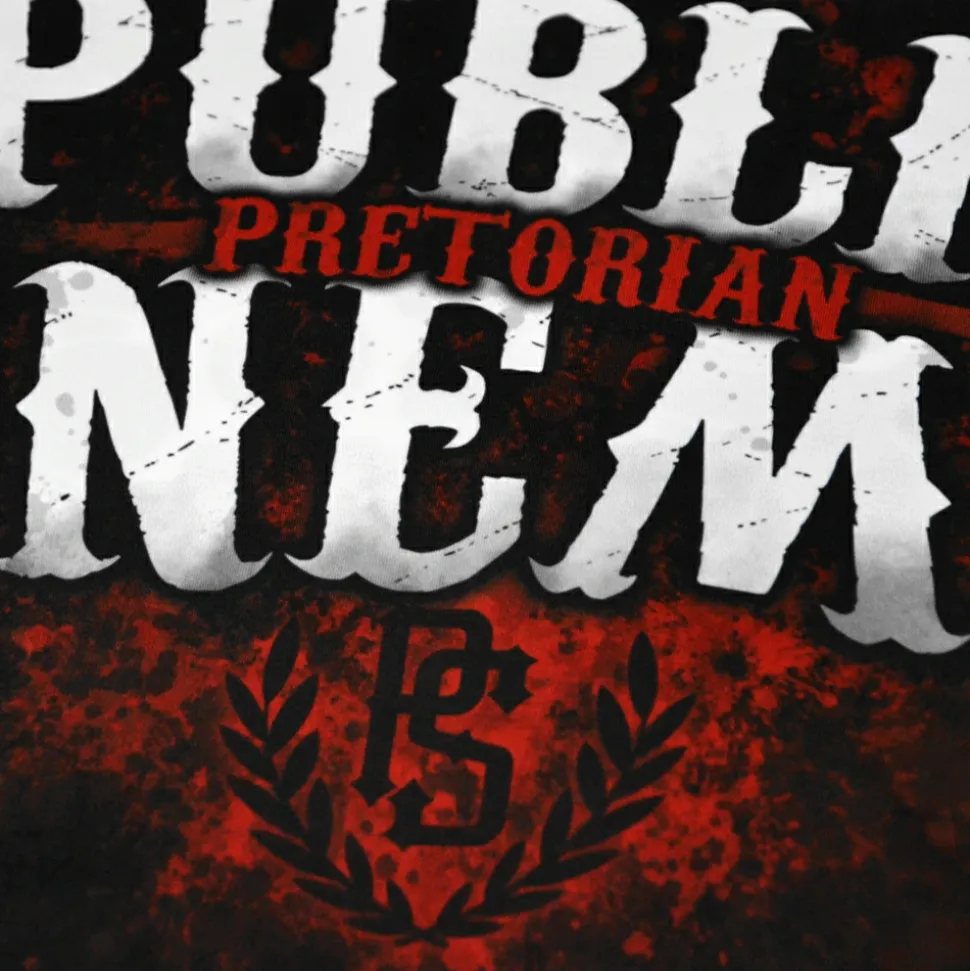 Rashguard short sleeve Pretorian "Public Enemy"