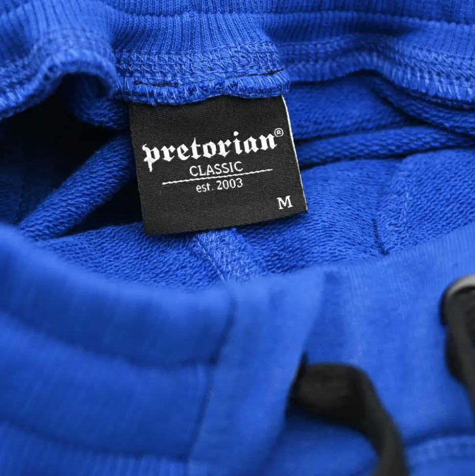 Spodenki bawełniane Pretorian "PS" - niebieskie