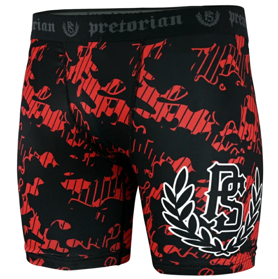Spodenki Vale Tudo Pretorian "Red Camo"