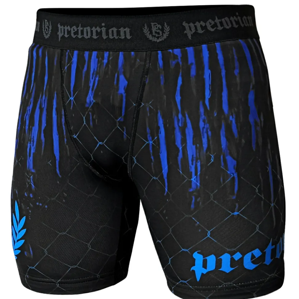 Spodenki Vale Tudo Pretorian "Blue Splash"