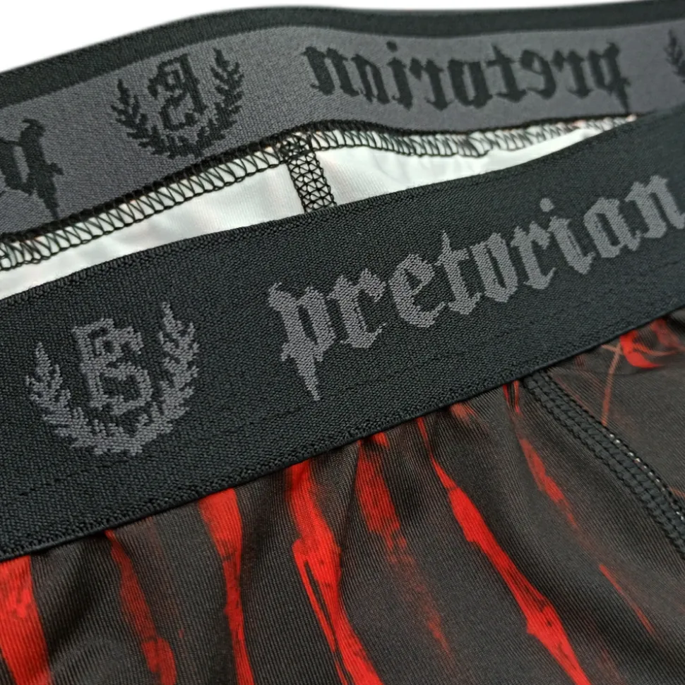 Spodenki Vale Tudo Pretorian "Red Splash"